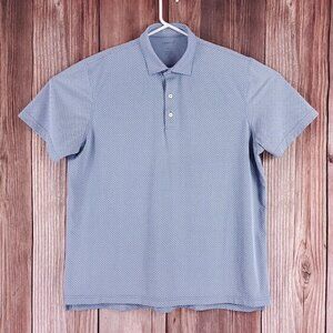 Johnnie-O Mens Size XL Linny Prep-formance Lake Short Sleeve Polo Shirt JMPO3400